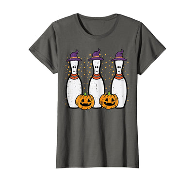 Halloween Shirts For Women Men Kids Boys Girls Halloween Bowling Costume Bowler Men Women Kids Boys Youth T-Shirt