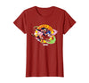 Sonic The Hedgehog Halloween Wicked Fast Witch Costumes T-Shirt - Cranberry Red