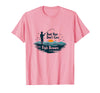 Mademark Boat Hair Don't Care Fish Beware Fishing Apparel T-Shirt - Pink