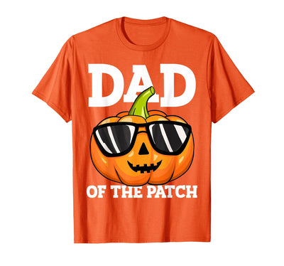 Adorable Halloween Designs Halloween Dad of The Patch Daddy Papa Father Pumpkin T-Shirt