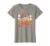 Spooky Camp-O-Ween Ghosts and Campfire Apparel Happy Camp-O-Ween Halloween Camping Ghosts and Campfires T-Shirt - Slate Grey
