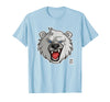 Bobo Bear Bobo Likes to Growl - Polar Bear T-Shirt - Baby Blue