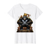 Mademark King Gorilla Dad Surrounded by Little Monkeys T-Shirt - Women - White