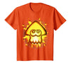 Nintendo Splatoon Inkling Halloween Pumpkin Graphic T-Shirt T-Shirt - Orange