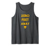 IfYouKnowYouKnow Zero 0 Feet Away Funny Gay Cruising Tank Top - Dark Heather Grey