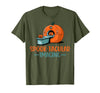 CT Technologist Halloween Gifts Co. CT Tech Technologist Pun Spook-Tacular Halloween T-Shirt - Olive Green