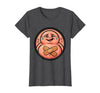Mademark Tummy Ache Survivor Cute Stomach Bandage Graphic T-Shirt - Dark Heather Grey