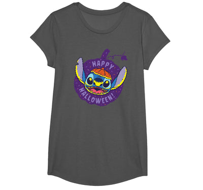 Disney Lilo & Stitch Jack-o’-Lantern Pumpkin Happy Halloween T-Shirt