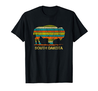 Cow South Dakota Bison Buffalo for a Vacation T-Shirt