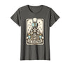 Marching Band Mom Tarot Card Skeleton Halloween Marching Band Mom Tarot Card Skeleton Mom Musical Instrument T-Shirt -