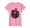 Dachshund Lovers Halloween Costume Cute Witch Funny Dachshund Halloween Costume Dog Lover T-Shirt - Pink