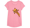Funny Giraffe women animals costume girls mens Love Giraffes Women Shirt Giraffe Lovers for Kids and Girls T-Shirt - Girls - Pink