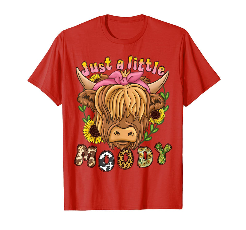 Scottish Highland Cow Lover And Owner Co. Highland Cow Scottish Highland Cow T-Shirt - Red