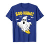 Halloween Tees for Women Men Kids Funny Banana Ghost Boo Pun Halloween Costume Men Women Kids T-Shirt - Royal Blue