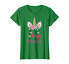 Unicorn Birthday Girl Family Shirts Unicorn Nana of The Birthday Girl Shirt Matching Party Tee T-Shirt - Kelly Green
