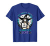 CCHT Dialysis Technician My Broom Broke So Now I'm a CCHT Dialysis Tech Halloween T-Shirt - Royal Blue