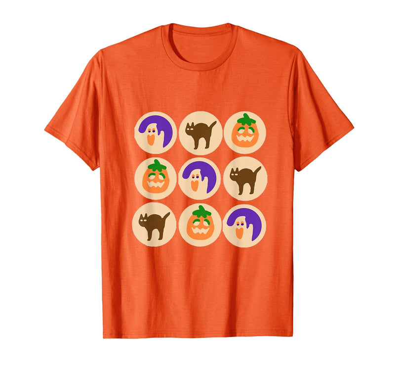 Sugar Cookie Halloween Merch T-Shirt - Orange