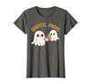 Ghoul Mom Cute Halloween Mother Ghost Mommy Trick Treating T-Shirt - Asphalt Grey