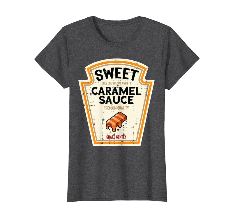 Halloween Shirts For Women Men Kids Boys Girls Halloween Caramel Sauce Funny Food Costume Women Men Kids T-Shirt - Dark