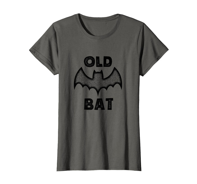 Funny Halloween tees for men and women Vintage Old Bat tee for Halloween and Birthdays T-Shirt - Asphalt Grey