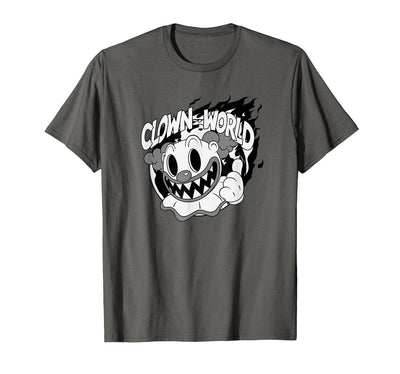 Westener Clown World Halloween Horror Black and White T-Shirt
