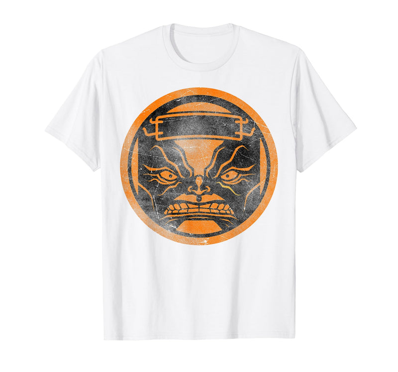 Marvel M.O.D.O.K. Orange Organism Tonal Cut-Out Halloween T-Shirt - White