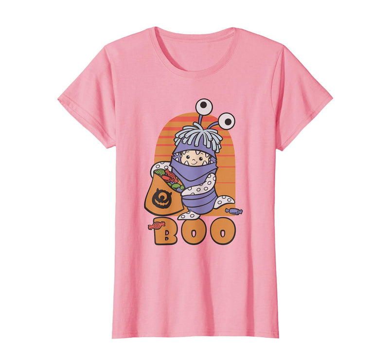 Disney Pixar Monster Inc Boo Halloween T-Shirt - Pink