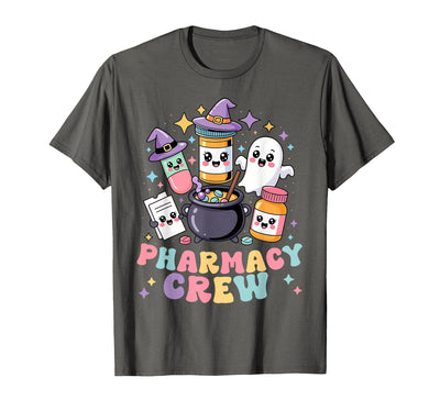Funny Pills Pharmacy Technician Halloween Pharmacy Crew Pharmacist Squad Funny Halloween Costume T-Shirt