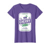 Funny Soda Pop Label Tees Soda Group Halloween Costume Cherry Soda T-Shirt - Purple Heather
