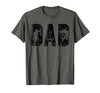 Fishing Gifts for Dad Father's Day Fisherman Fishing Dad Birthday Classic Bold Font Fish Daddy T-Shirt - Asphalt Grey