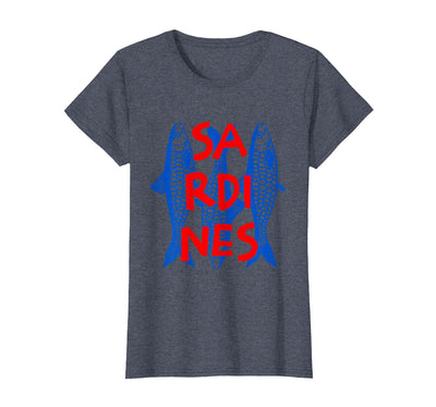 Sardines Tinned Fish Retro Graphic for Men Women T-Shirt