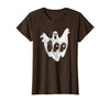 Sign Language Apparel Funny ASL American Sign Language Halloween T-Shirt - Brown
