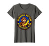 Mademark Bananas Before Everything Else Monkey Design T-Shirt - Women - Asphalt Grey