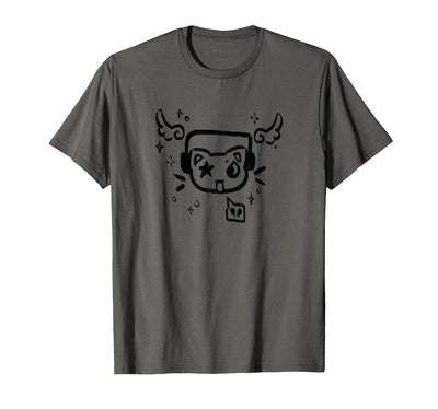 Y2K 90s Cat with Headphone Headset for Women Men Y2K 90s Cat with Headphone Headset T-Shirt