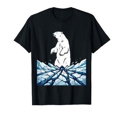 Mademark True North VBS Polar Bear Arctic Ice Design T-Shirt