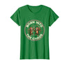 Mademark Born Into The Chaos Circus Monkey Design T-Shirt - Women - Kelly Green