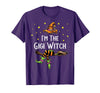 Matching Witch Halloween Costumes by Foxio Im the Gigi Witch Halloween Matching Group Costume T-Shirt - Purple