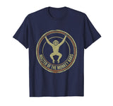 Mademark Master of the Monkey Bars Preschool Boy Design T-Shirt - Men - Navy Blue