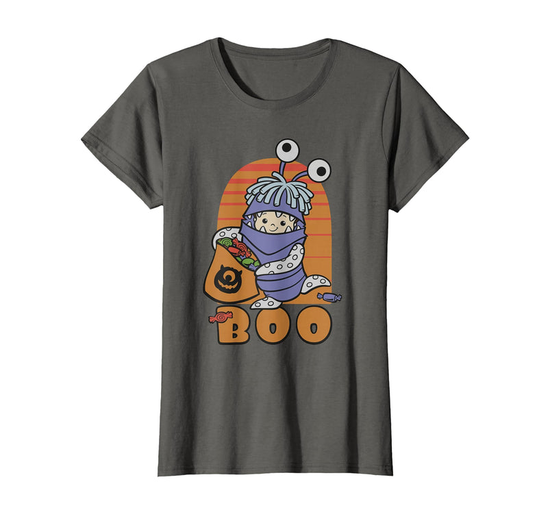 Disney Pixar Monster Inc Boo Halloween T-Shirt - Asphalt Grey