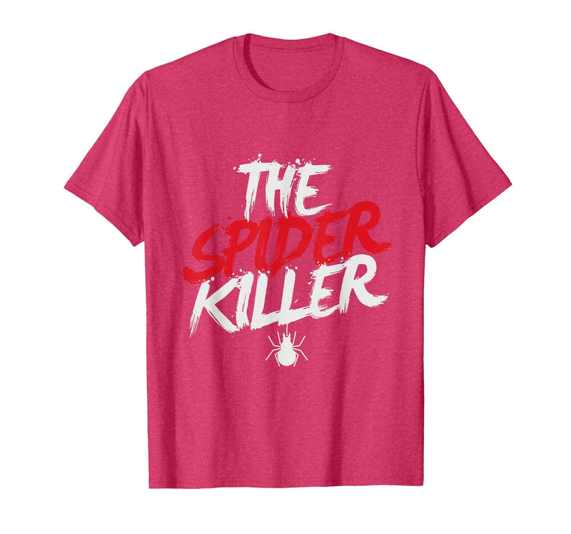 Moito Creepy Spiders Halloween Shirt Creepy Spiders Halloween Shirt Trick Treat Cobweb Killer Boo T-Shirt - Red Heather