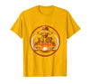 Mademark Safari Explorer Elephant Tusk Graphic Tee T-Shirt - Men - Golden Yellow