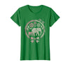 Mademark Elephant and Calf Walking Trunk to Tail Mama T-Shirt - Women - Kelly Green