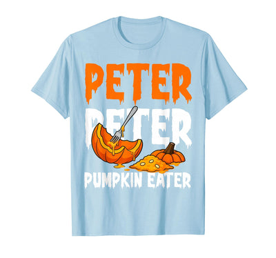 Halloween Matching Couple Shirts Women Men Funny Peter Pumpkin Eater Halloween Costume Men Boyfriend T-Shirt