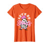 Let's Go Ghouls Cow Print Halloween Costumes Let's Go Ghouls Cowgirl Western Spooky Halloween Cute Retro T-Shirt - Orange