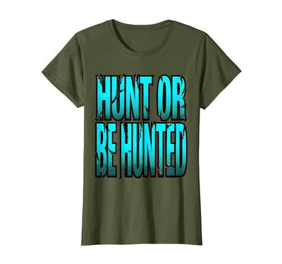 Hunt or Be Hunted Fierce Shark Design T-Shirt