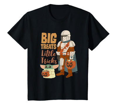 Star Wars Grogu The Mandalorian Halloween Big Treats T-Shirt