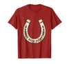 Mademark Horses Over Everything Equestrian Design T-Shirt - Men - Cranberry Red