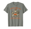 spooky biscuits club shirt Spooky Biscuits Club we Raise Spirits and Knead Biscuits T-Shirt - Olive Heather