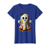 Block Building Halloween Ghost Brick or Treat Boys Halloween Master Builder Ghost Kids Building Blocks Bricks T-Shirt -