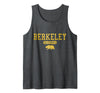 Berkeley California - Apparel & Gifts Berkeley California Bear Pride Vintage Tank Top - Dark Heather Grey